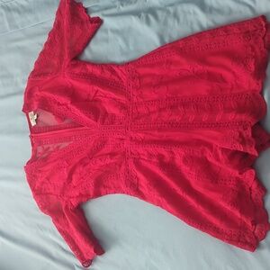 Socialite lace romper